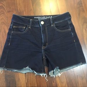 AMERICAN EAGLE OUTFITTERS Hi-Rise Shortie Shorts